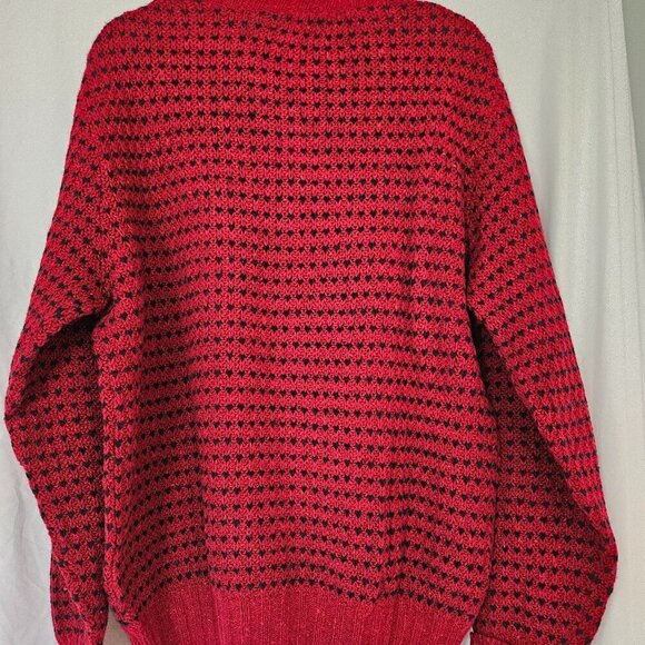 Vintage Lake Harmony Rowing Club Grandpa Wool Blend Knit Sweater - Picture 3 of 5